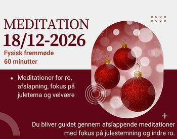 Julemeditation inden juleaften. kom i julestemning