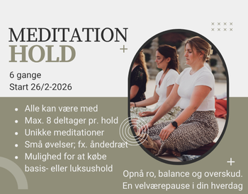 Unikt meditationshold i Galten. Forårshold